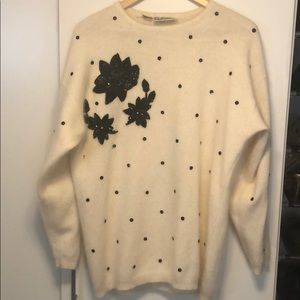 Agora Rabbit hair Oversized sweater